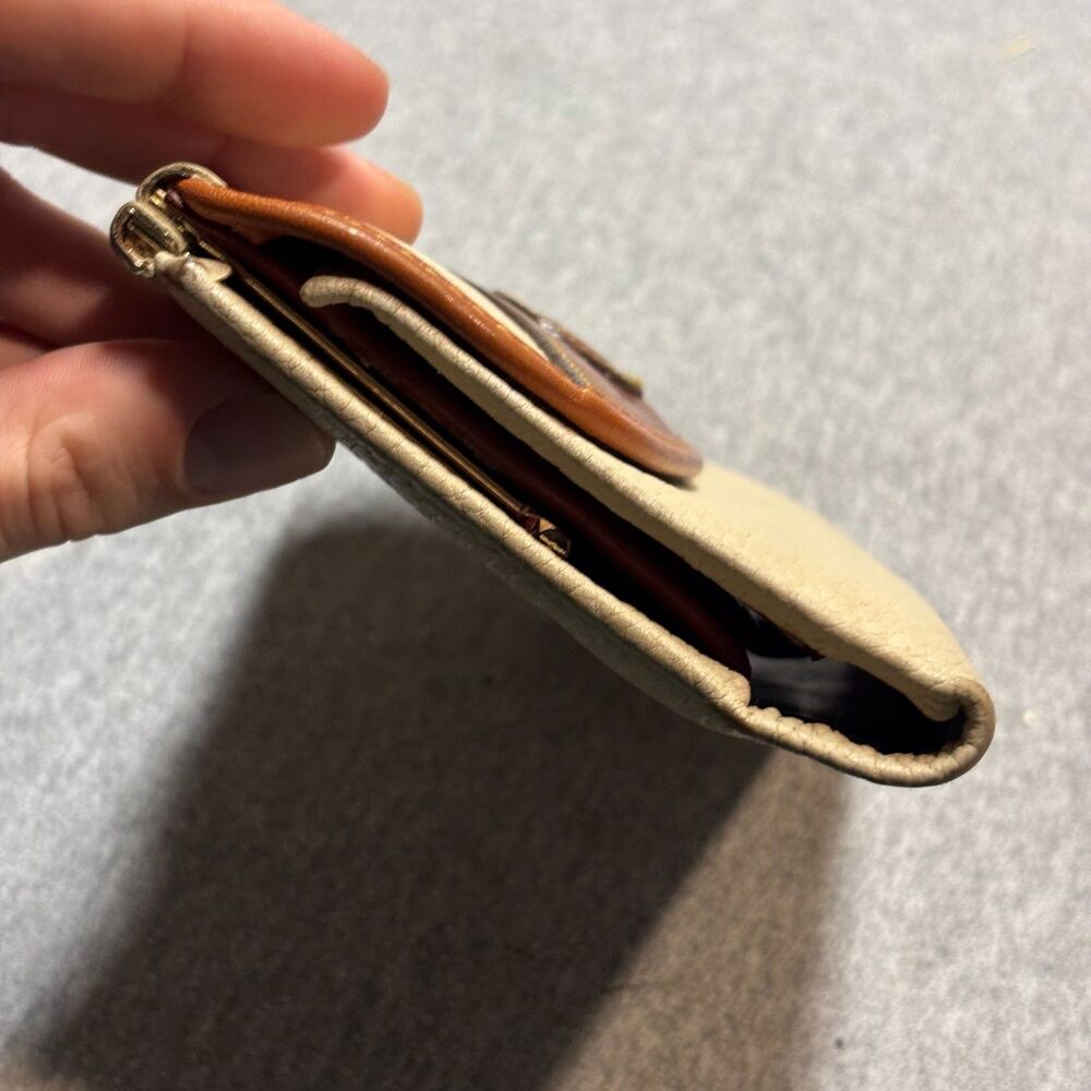 Vintage Dooney & Bourke All Weather Leather Wallet - Picture 9 of 13